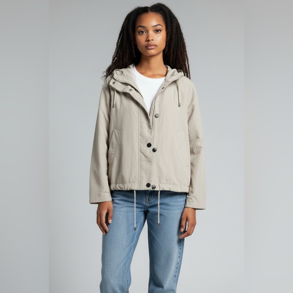 Zara Black Label on Cream Fabric